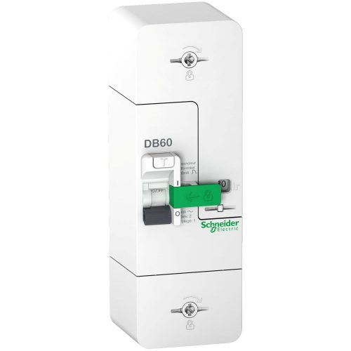 Disjoncteur de branchement 1P+N 60A 500mA instantané Resi9 Schneider Electric