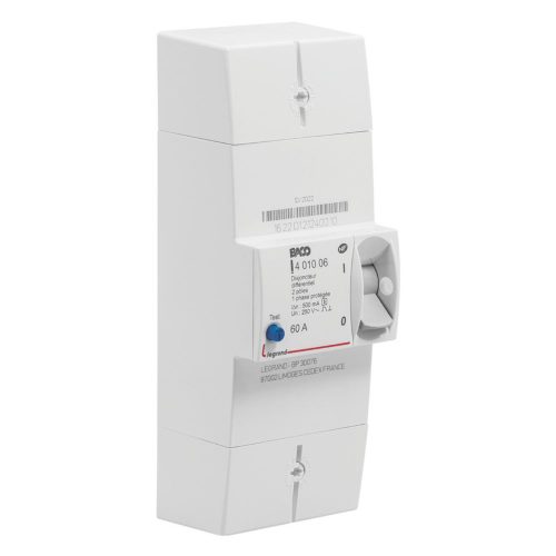 Disjoncteur de branchement sélectif 500mA 60A 2 pôles Legrand Enedis 1 pièce