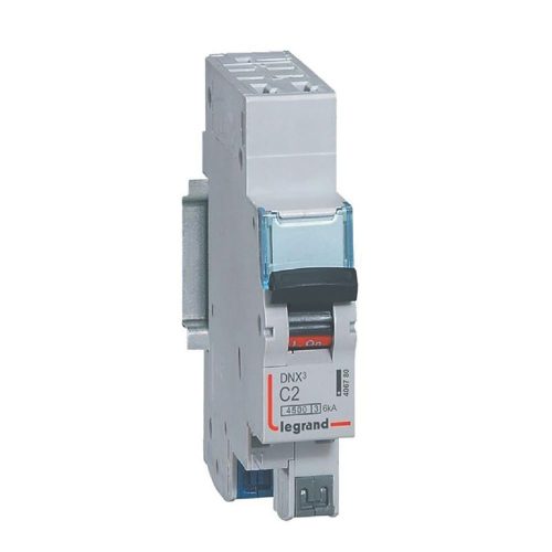 Disjoncteur modulaire type C Legrand DNX3 2A Auto/Auto 1+N 1 pièce