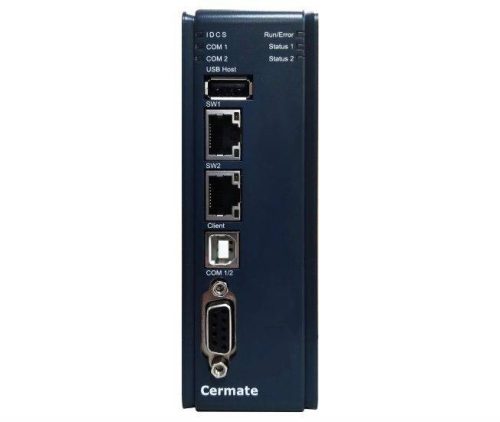 Gateway de communication multi-protocoles avec 2 LAN et 1 adresse IP
