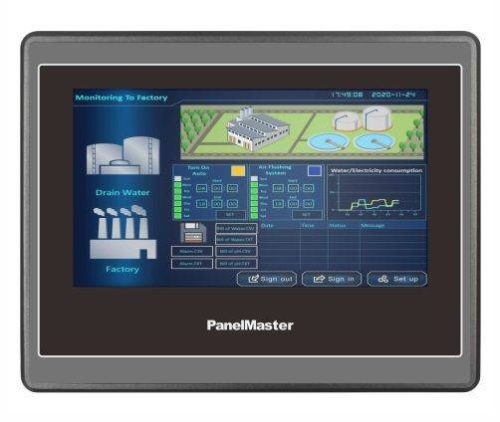 Pupitre opérateur tactile et encastrable PT2 4,3" à 15 pouces x5 ports COM IP66 NEMA4X